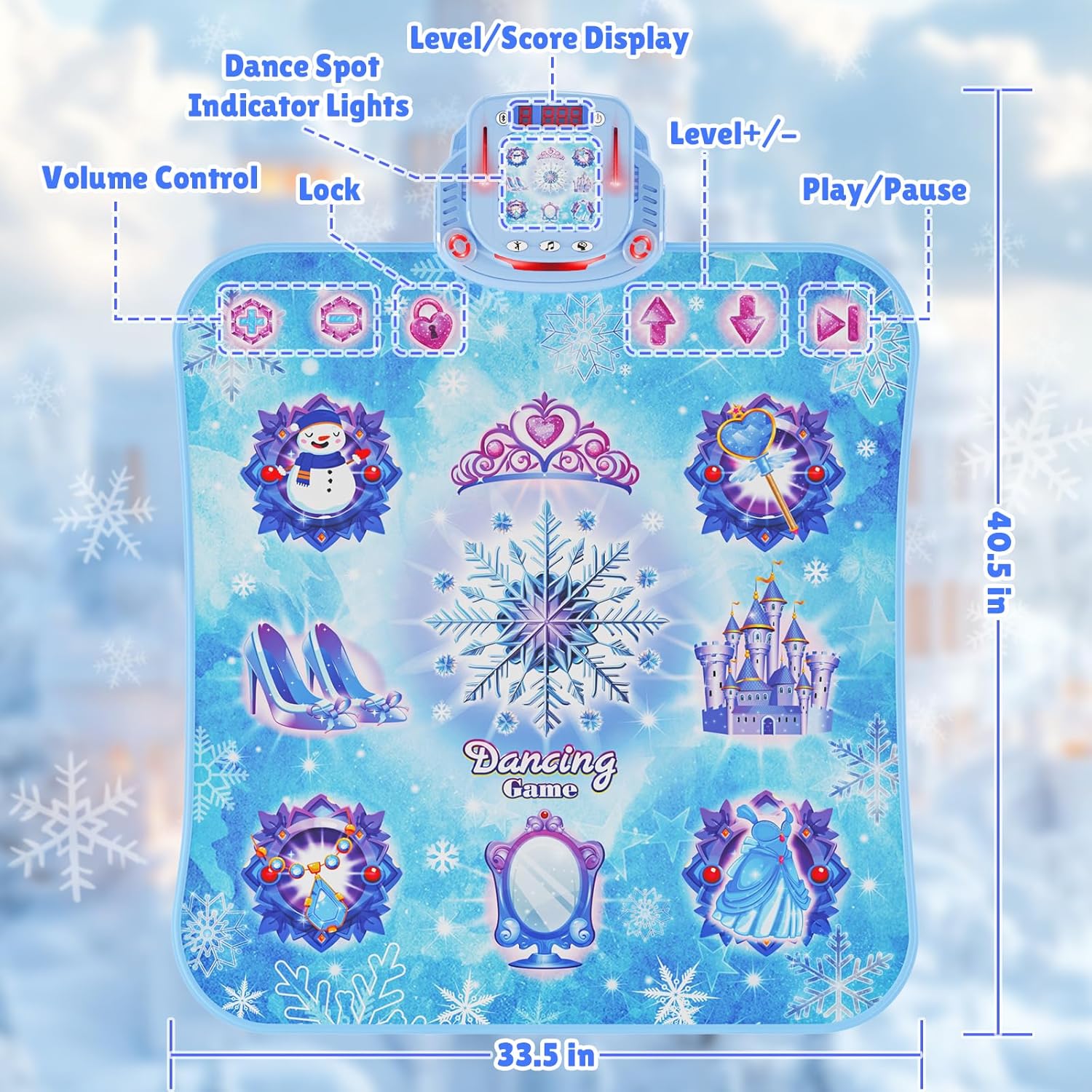 1Pc 8-key Wireless Bluetooth D - Kids Educational Mat 评论和价格