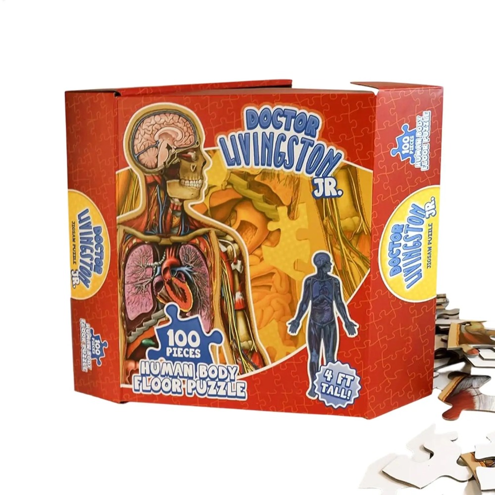 100 Pieces Human Anatomy Puzzl - Human Body Puzzle 评论和价格