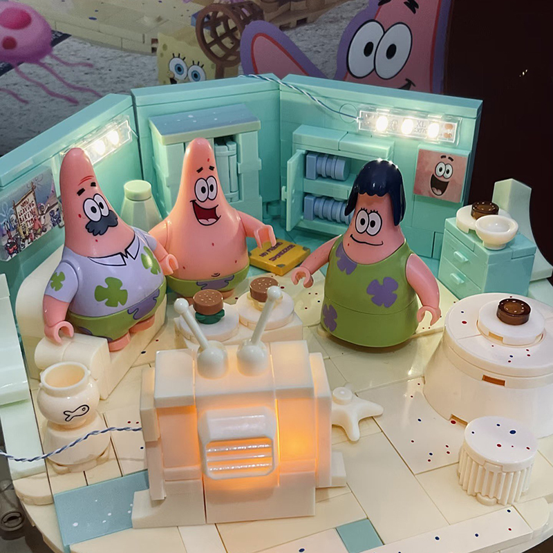 Spongebob Patrick Star Rock Ho - Kids First Education 评论和价格