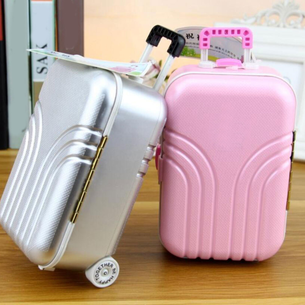 1Pcs Luggage Piggy Bank Plasti - Kids Education Savings 评论和价格