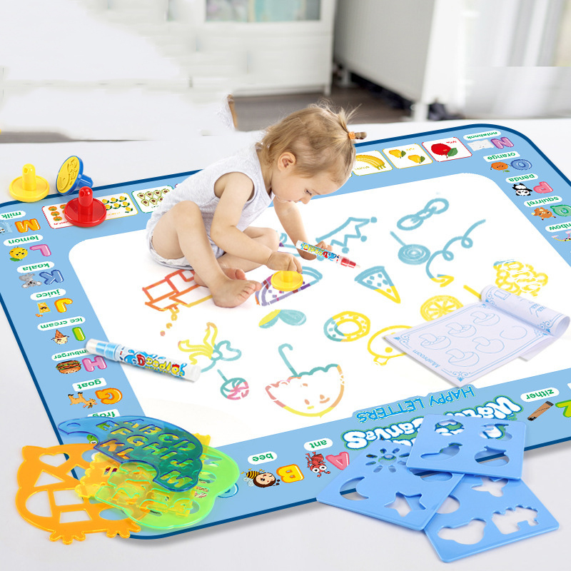 100x80CM Magic Water Drawing M - Kids Educational Mat 评论和价格