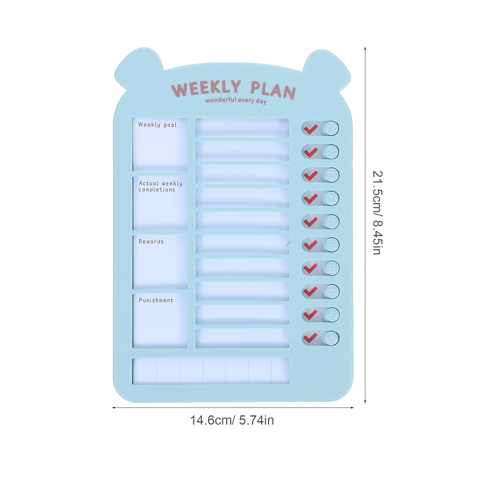 Daily Routine Chart for Kids H - Kids Education Plan 评论和价格