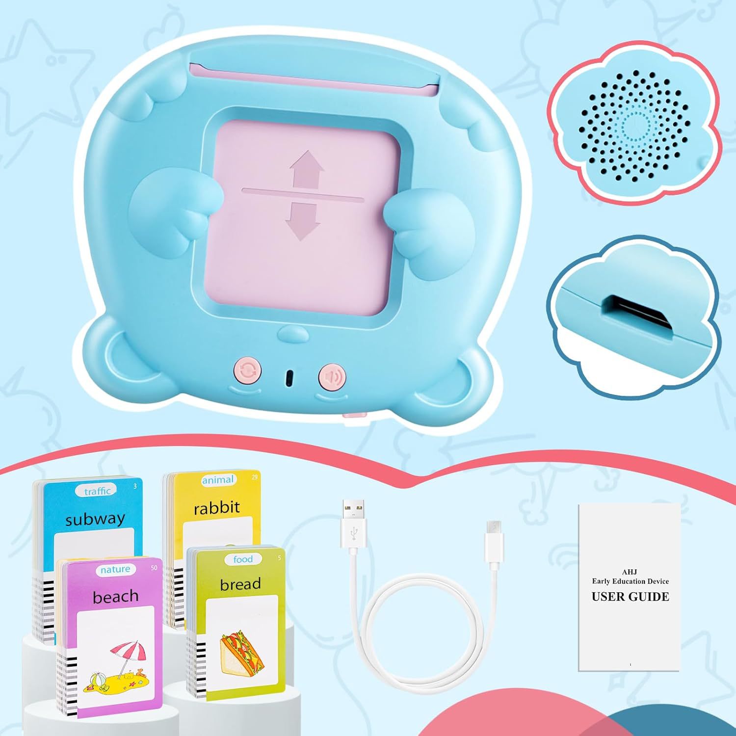 Talking Flash Cards Reader Kid - Kids Educational Reader 评论和价格