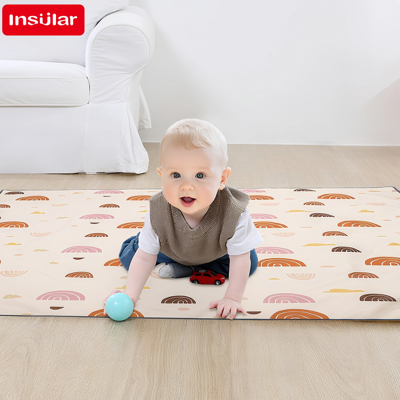 INSULAR Kids Educational Mattr - Kids Educational Mat 评论和价格