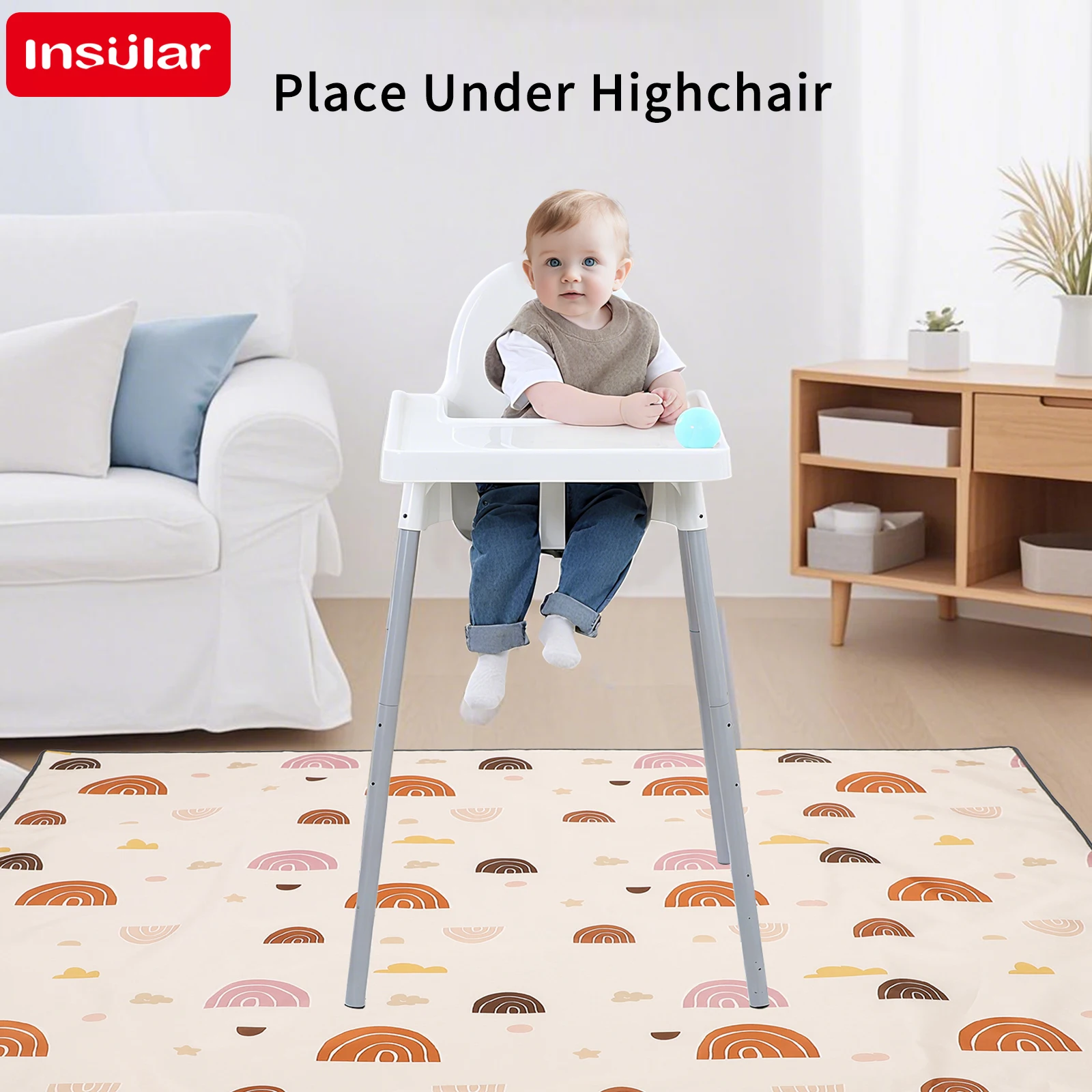 INSULAR Kids Educational Mattr - Kids Educational Mat 评论和价格