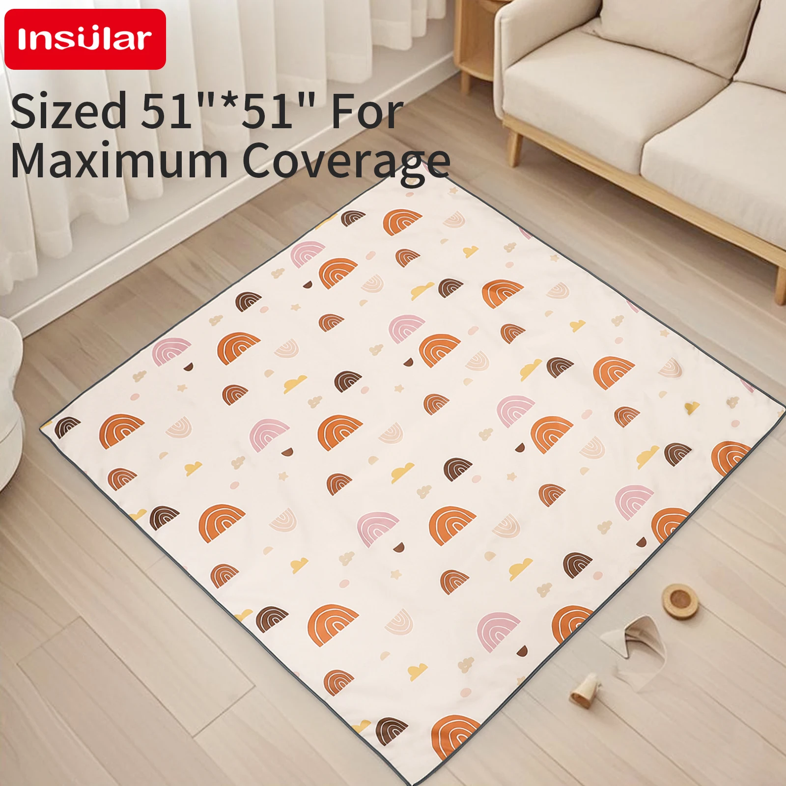 INSULAR Kids Educational Mattr - Kids Educational Mat 评论和价格