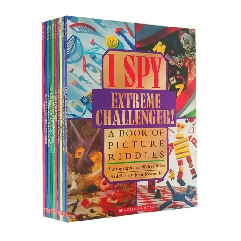10 Books Box Set I Spy Reader  - Kids Educational Reader 评论和价格
