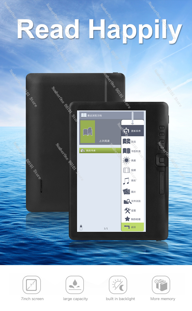 7 Inch M7 Eink E‑Reader Tablet - Kids Educational Reader 评论和价格