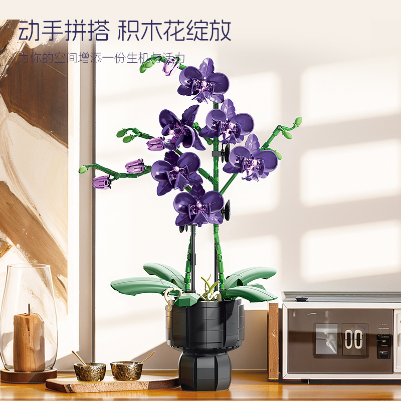 Orchid Plant Building Blocks S - Orchid Kids Education 评论和价格