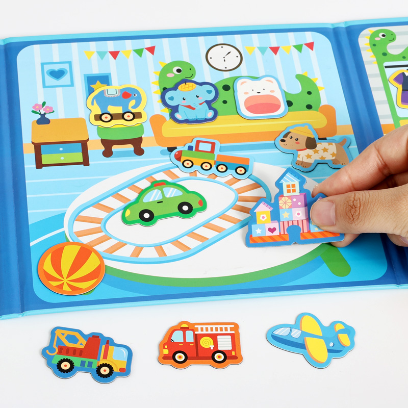 Montessori Boys Girls Dress Up - Human Body Puzzle 评论和价格