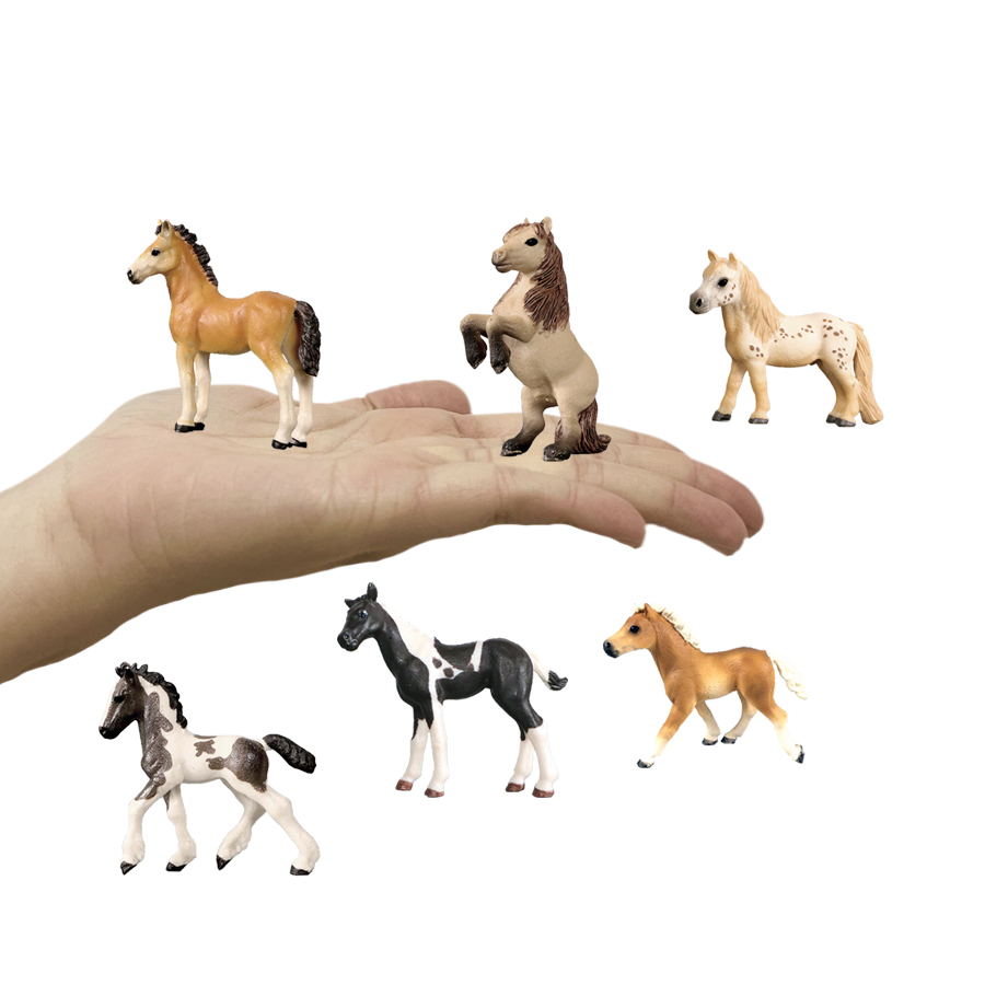 Horse Figurine Farm Animals Po - Kids First Education 评论和价格