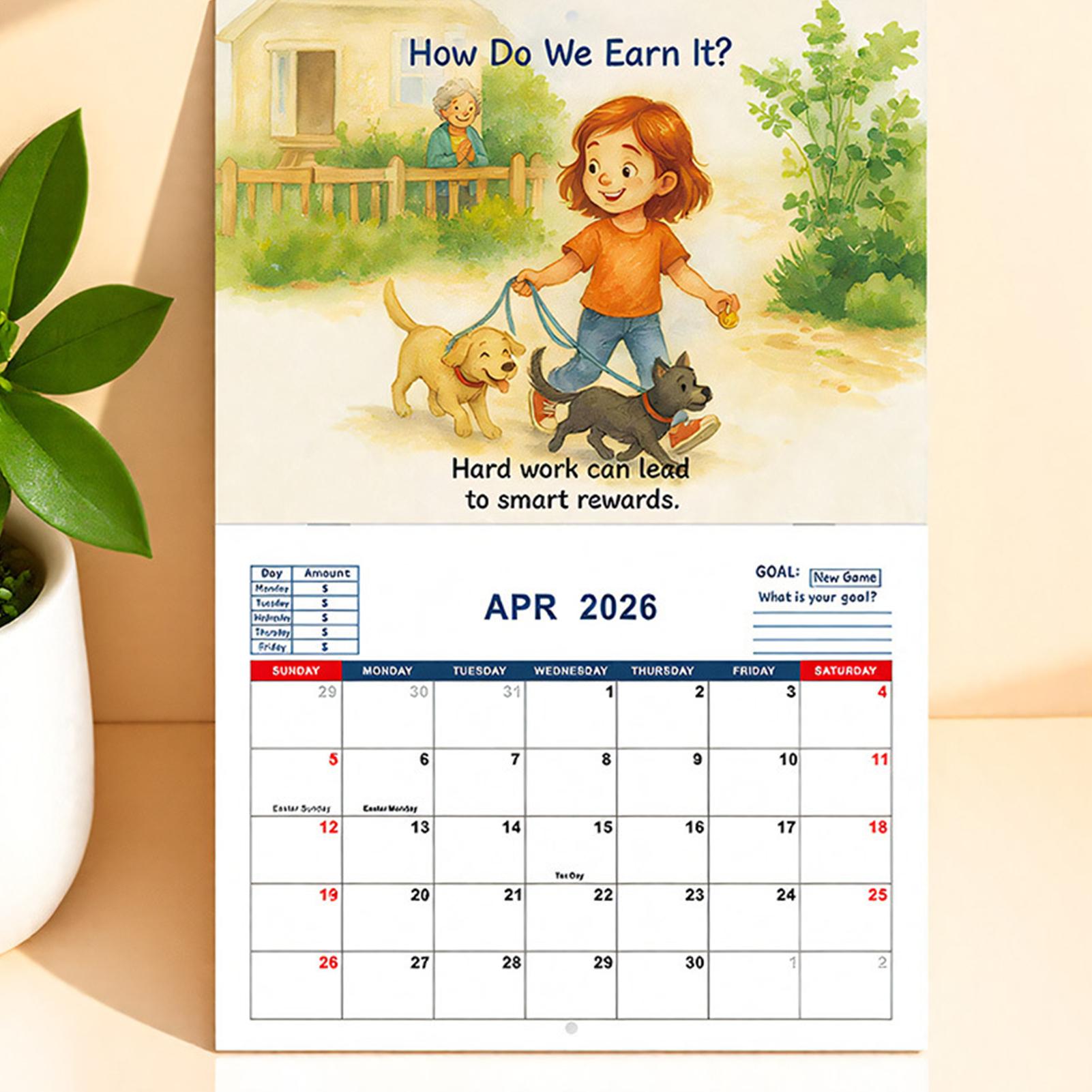 Calendar Board For Children 20 - Kids Education Plan 评论和价格