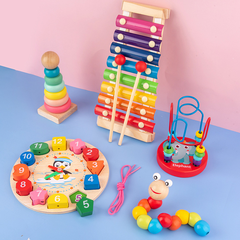 Montessori Baby Toys Kids 3D W - Kids Education Music 评论和价格
