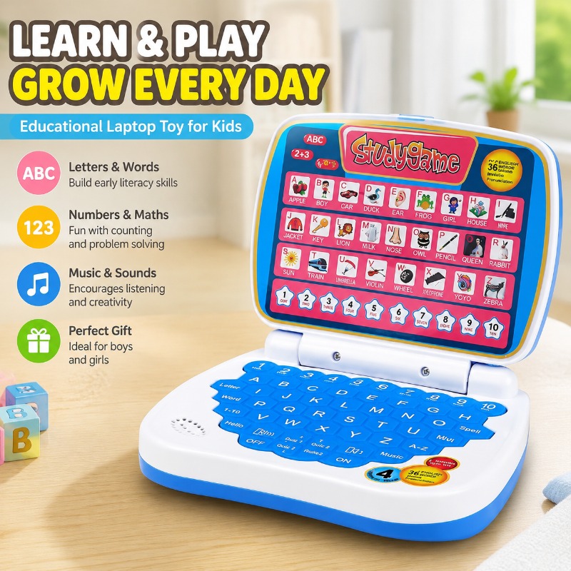 Mini Simulation Laptop Educati - Kids Educational Computer 评论和价格