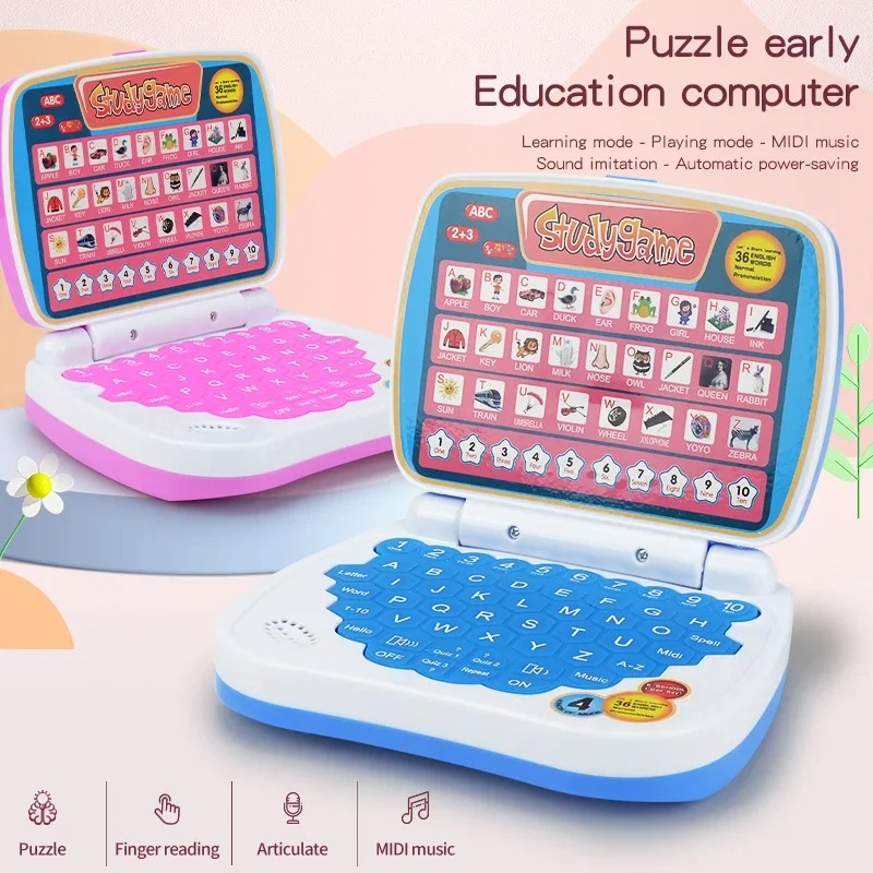 Mini Simulation Laptop Educati - Kids Educational Computer 评论和价格