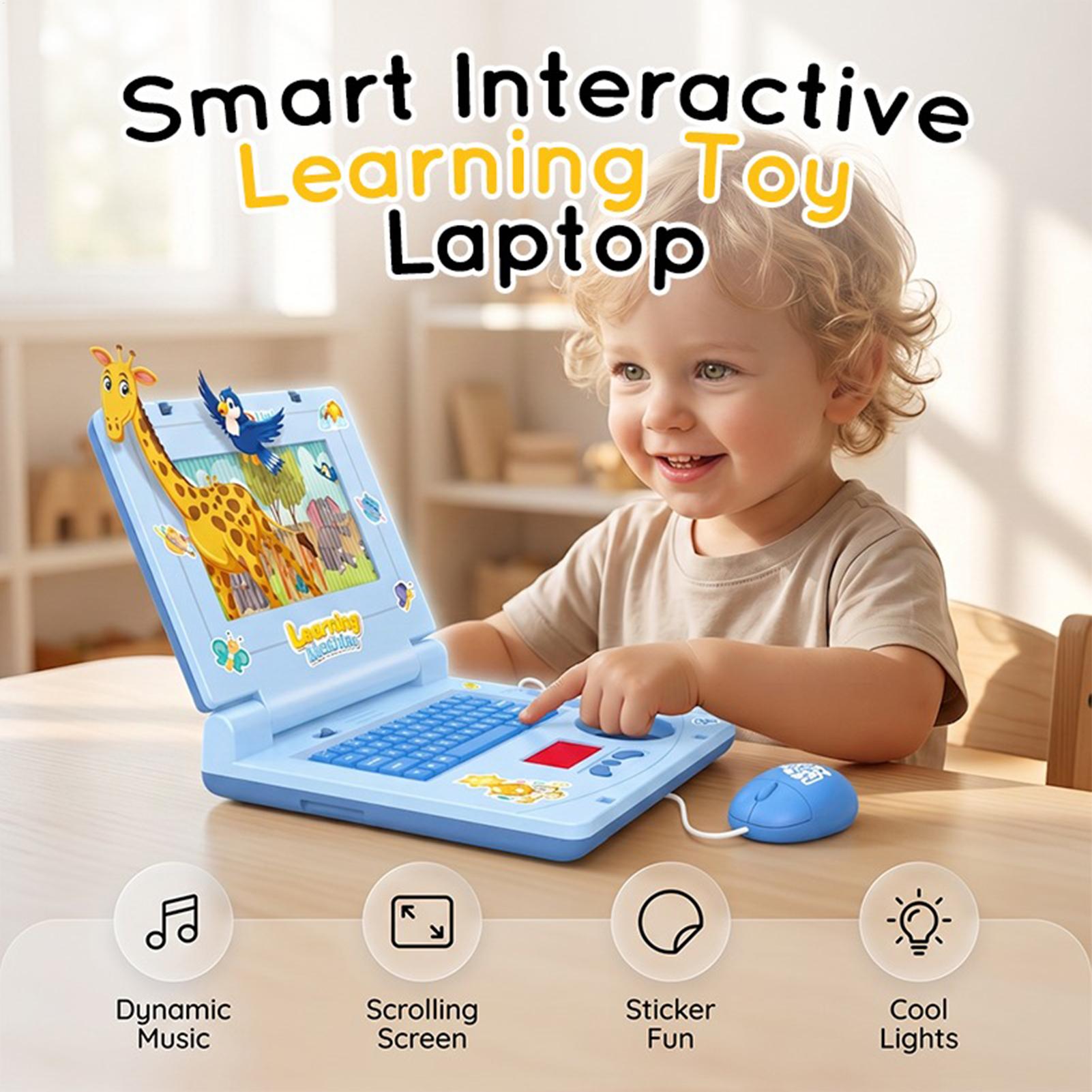Kids Laptop Toy Interactive Pr - Kids Educational Computer 评论和价格