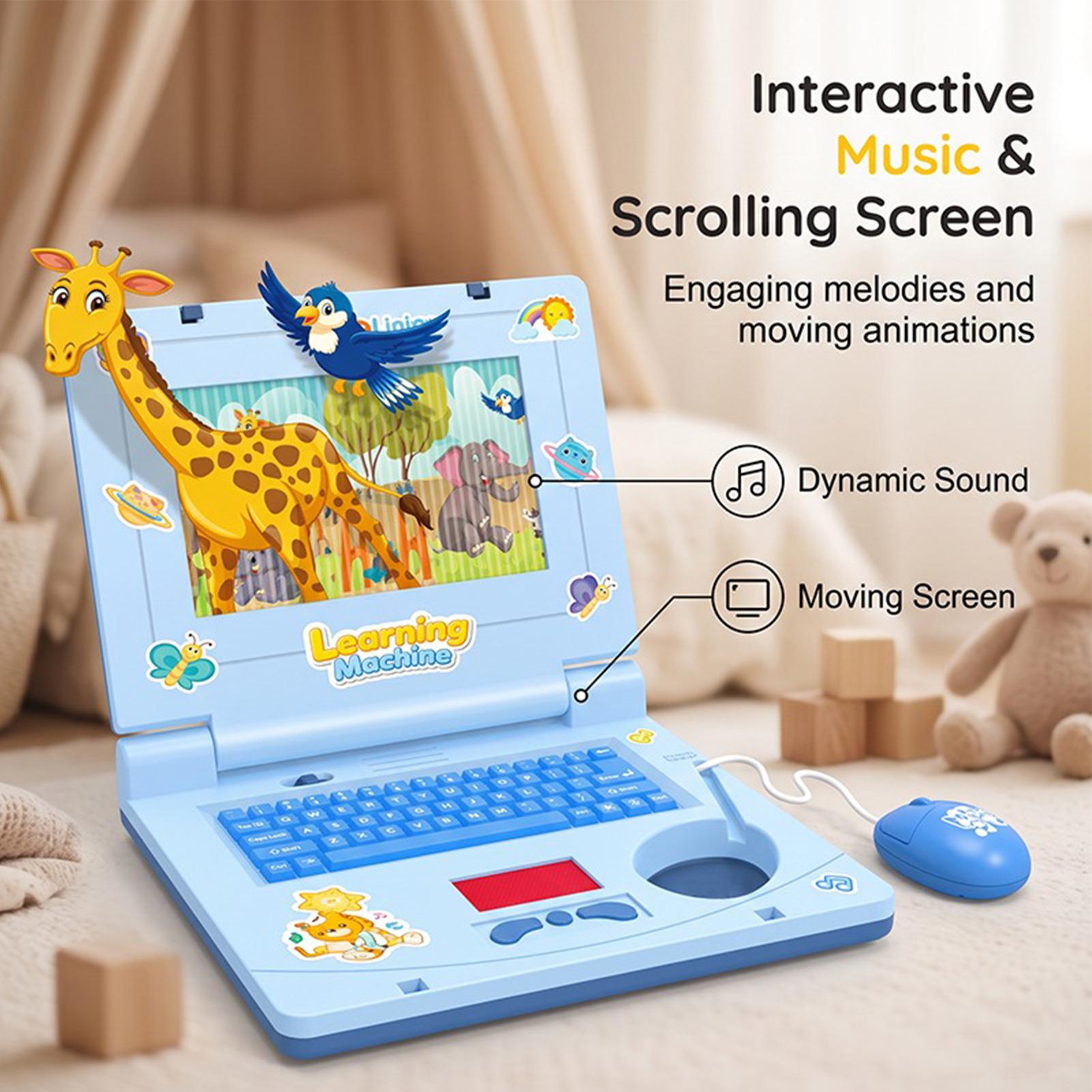 Kids Laptop Toy Interactive Pr - Kids Educational Computer 评论和价格