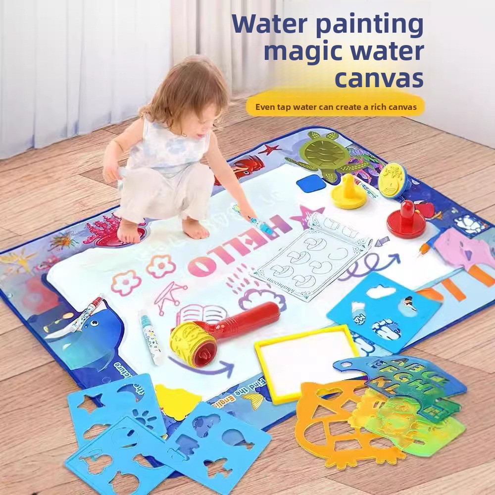 Kids Large Magic Water Drawing - Kids Educational Mat 评论和价格