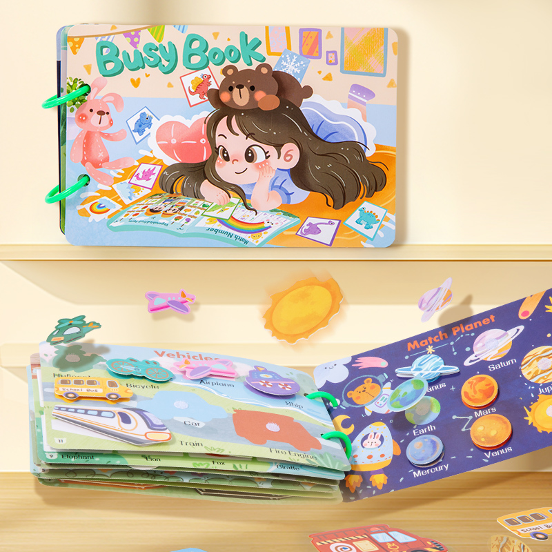 Montessori Children Busy Book  - Kids First Education 评论和价格