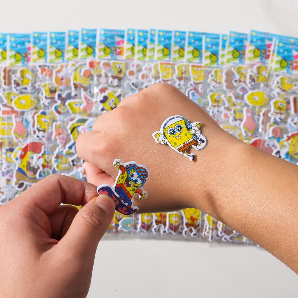 12-Pack SpongeBob 3D Stickers  - Kids First Education 评论和价格