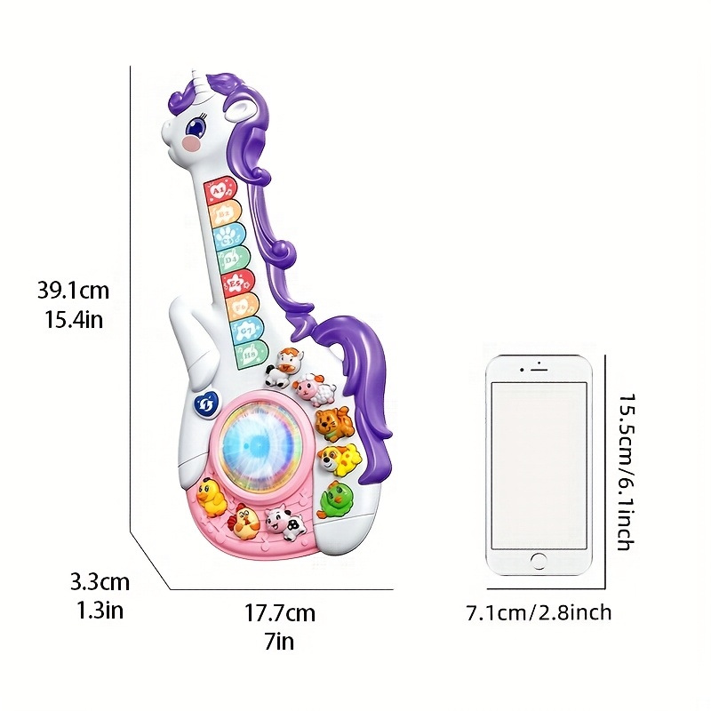 Baby Musical Unicorn Toys Educ - Kids First Education 评论和价格
