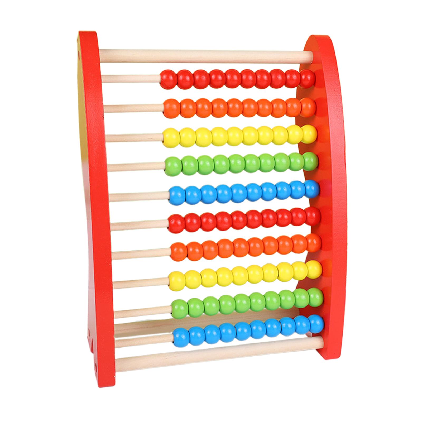 Abacus for Kids Math Wooden Ab - Abacus Counting Bead 评论和价格