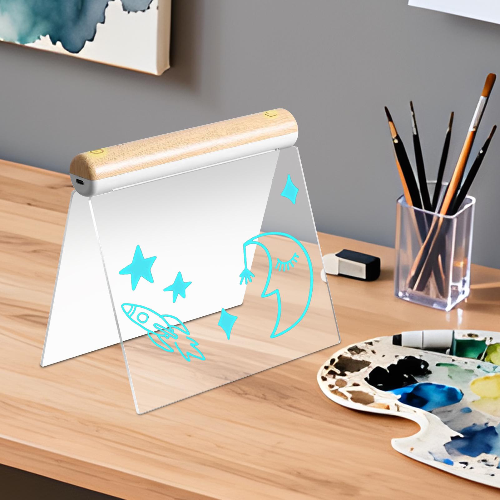 LED Drawing Board Dry Erase Ed - Kids Education Plan 评论和价格