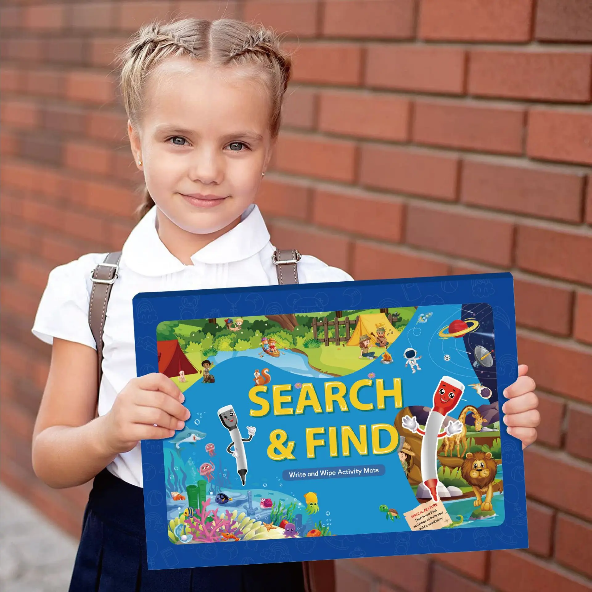 Montessori Search & Find Activ - Kids Educational Mat 评论和价格