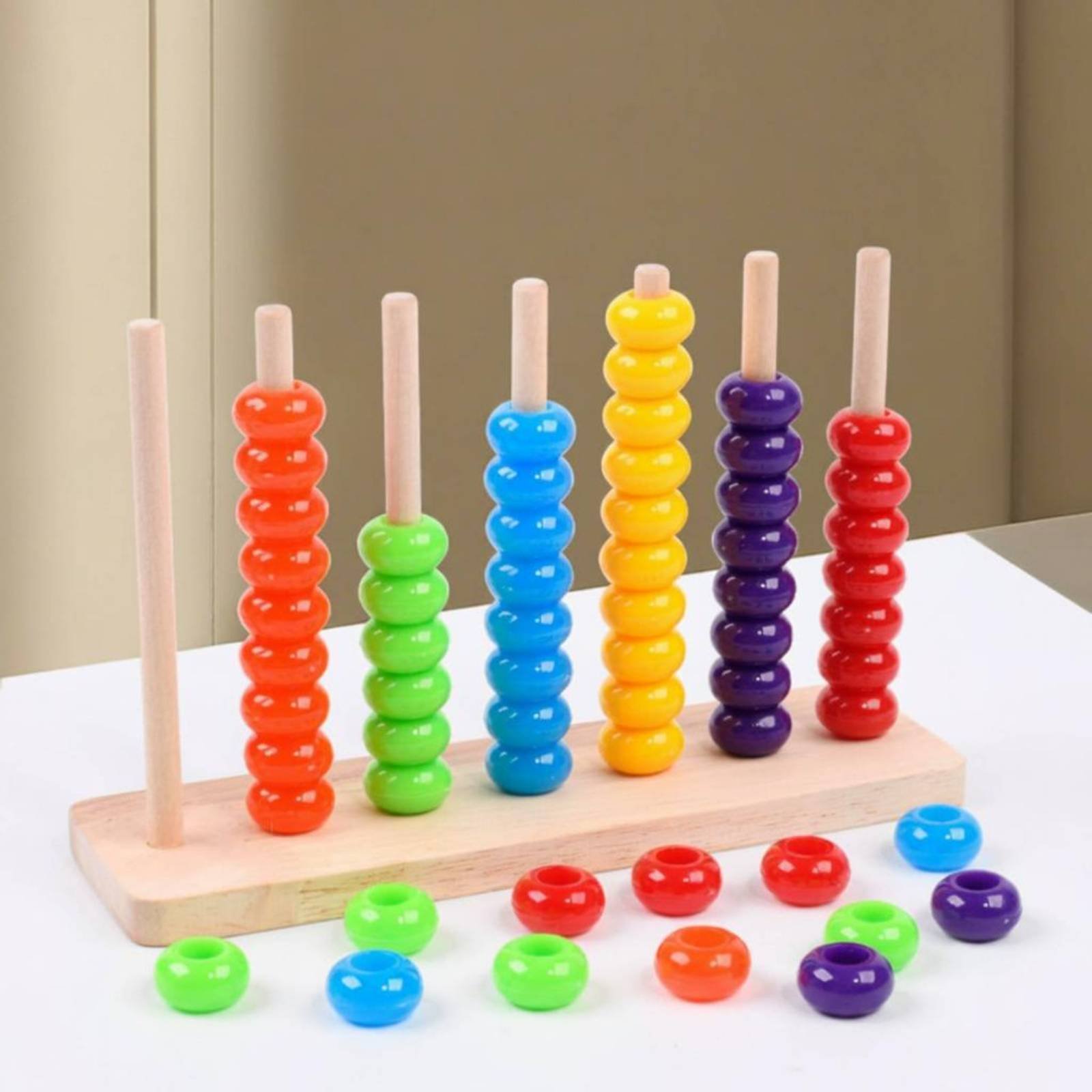 Color Sorting Abacus Early Lea - Abacus Counting Bead 评论和价格