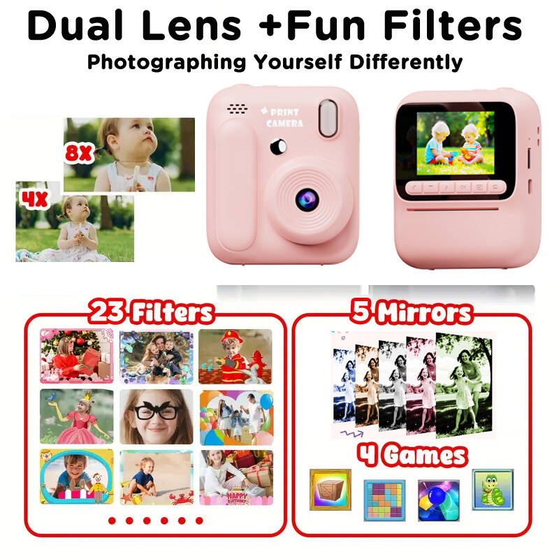 Kids Instant Color Printing Ca - Kids Education Music 评论和价格
