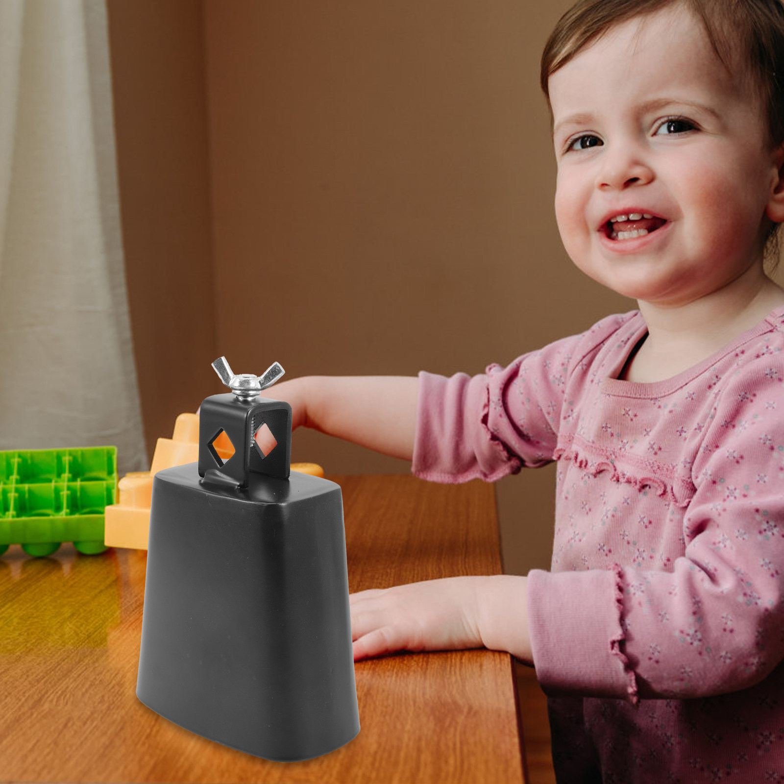 1Set Cowbell Teaching Aid Meta - Kids Education Music 评论和价格