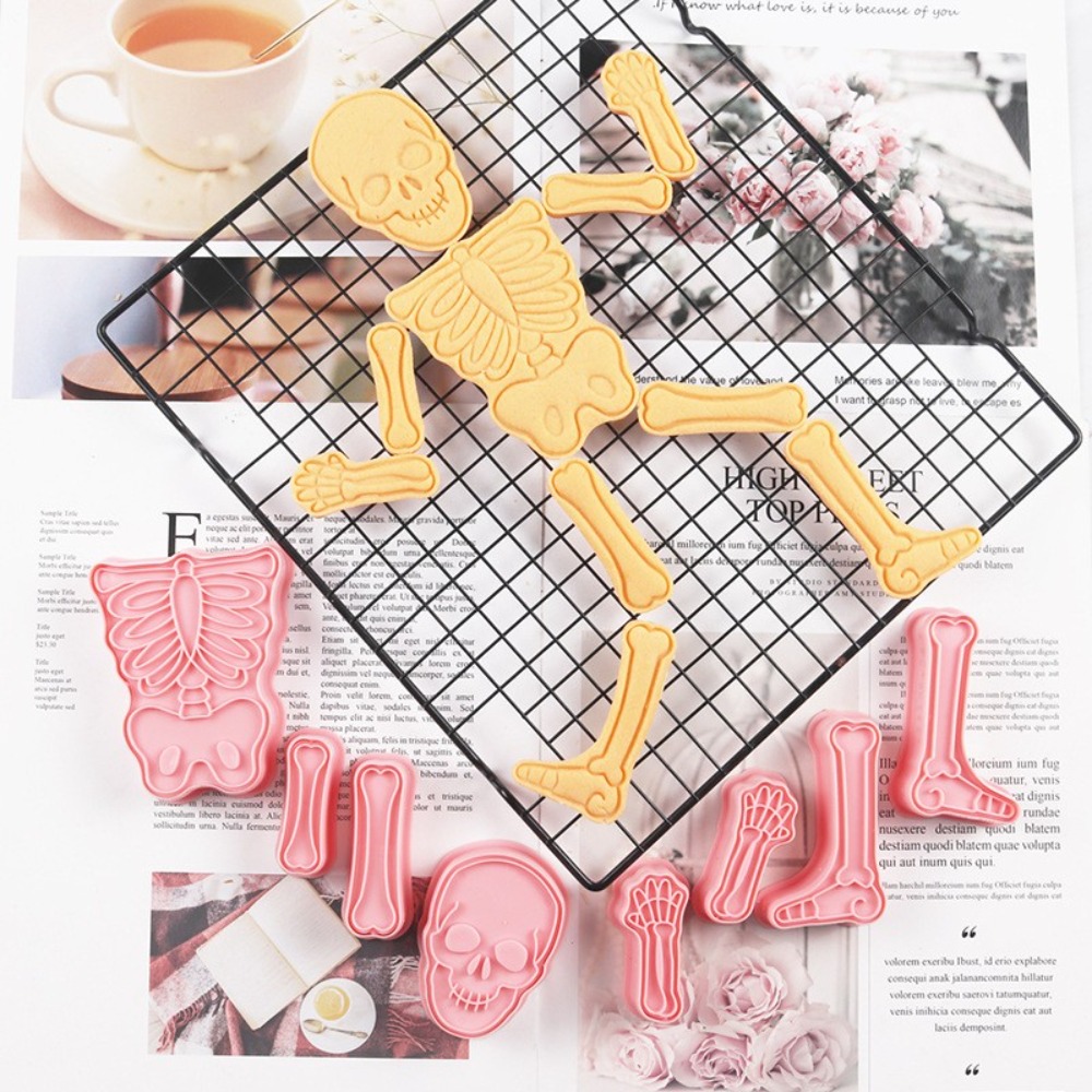 Halloween Puzzle Fondant Biscu - Human Body Puzzle 评论和价格
