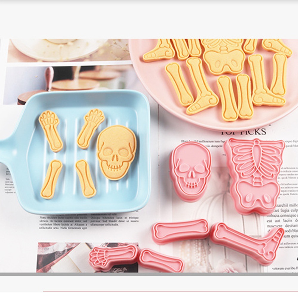 Halloween Puzzle Fondant Biscu - Human Body Puzzle 评论和价格