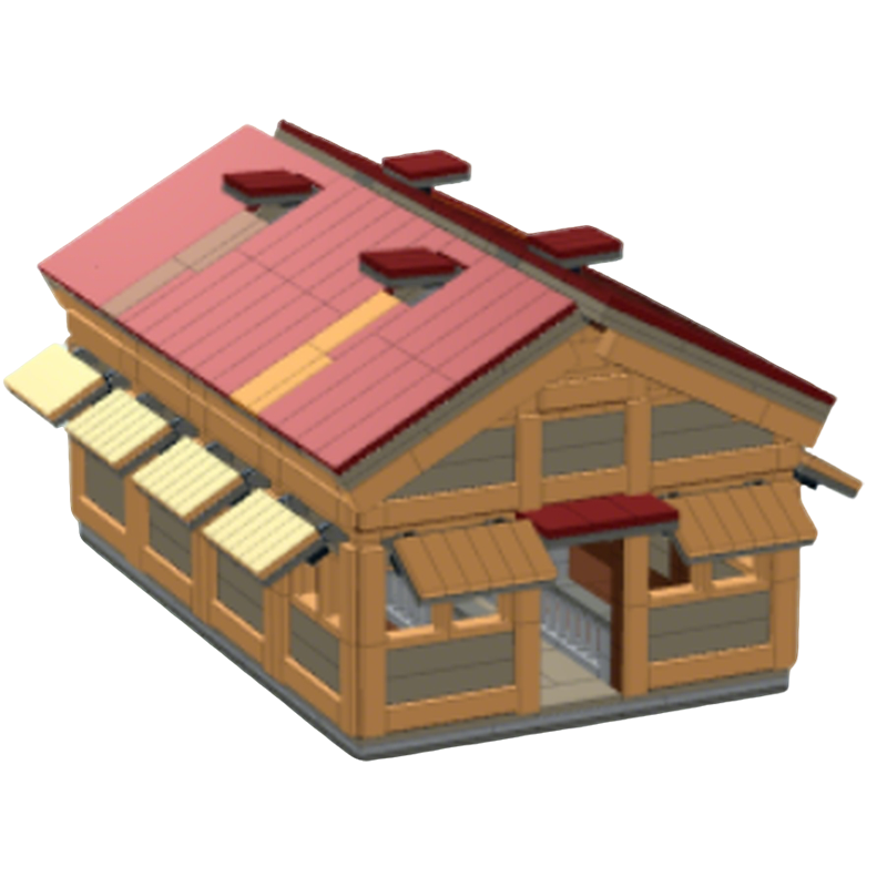 1115pcs MOC Pig Pen Town Plan  - Kids Education Plan 评论和价格